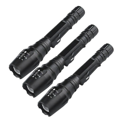 X3 Linterna Recargable Linterna Tactica Militar Luz Potente