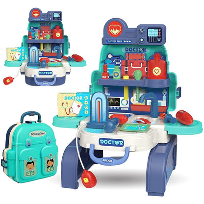 Set Doctora Juguetes De Doctor Mochila Juego De Doctor Niños