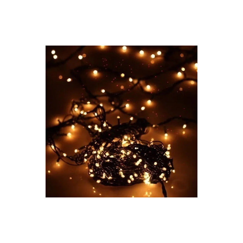 Pack X2 Luces Led Navidad Guirnalda Arbol Navidad 200led 13m