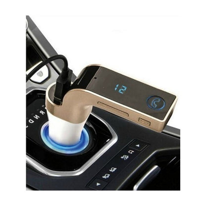 Transmisor Fm Bluetooth Auto Transmisor De Radio Usb Reprodu