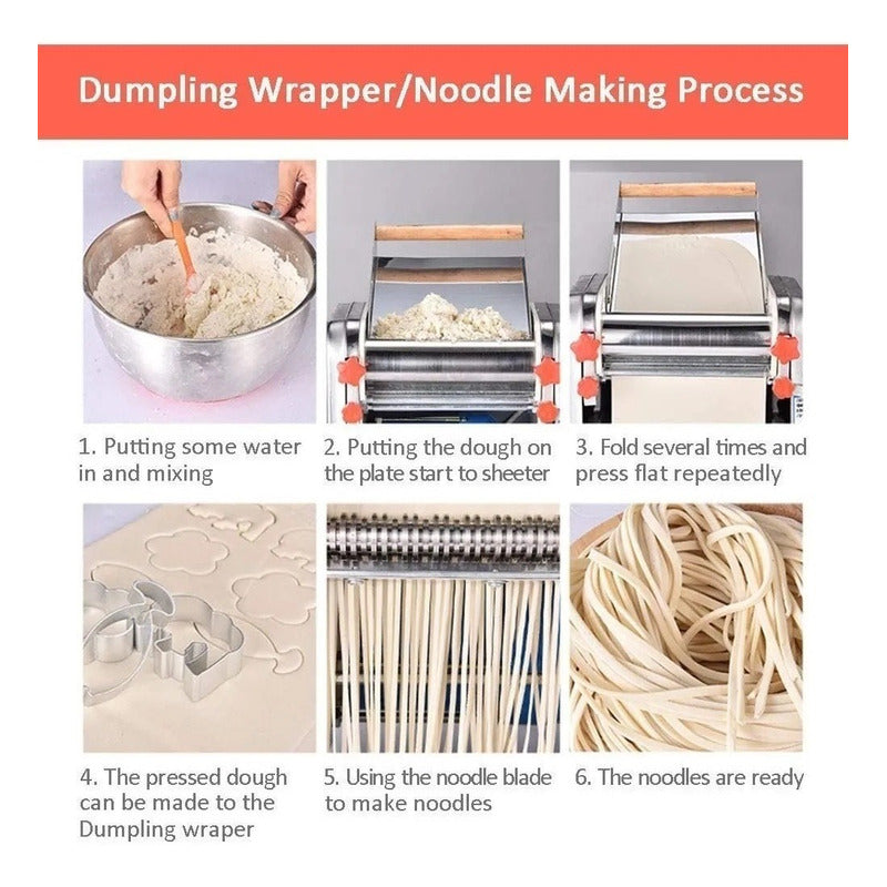 Maquina Para Pastas Estirar Masa Maquina Para Hacer Pasta 68