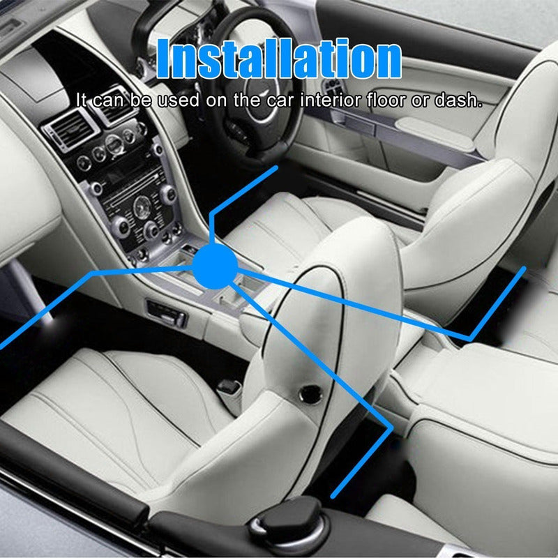 Tiras Led Auto Interior Rgb Car Floor Iluminacion 48led 7010