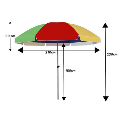 Sombrilla Quitasol Paragua  210cm Sombrilla Playa Uv Sol Sombrilla Playa Uv Sol Quitasol Playa Sombrilla Plegable Sombrillas Quitasoles Parasol Qatarshop