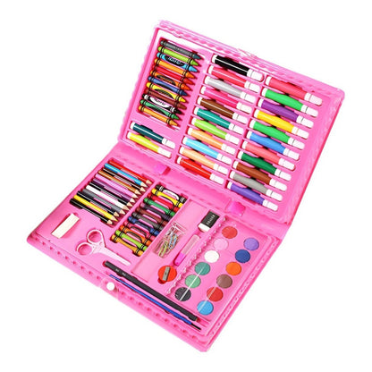 Set De Arte 86 Pcs Maleta Lapices Pintar Lapiz Para Pinar