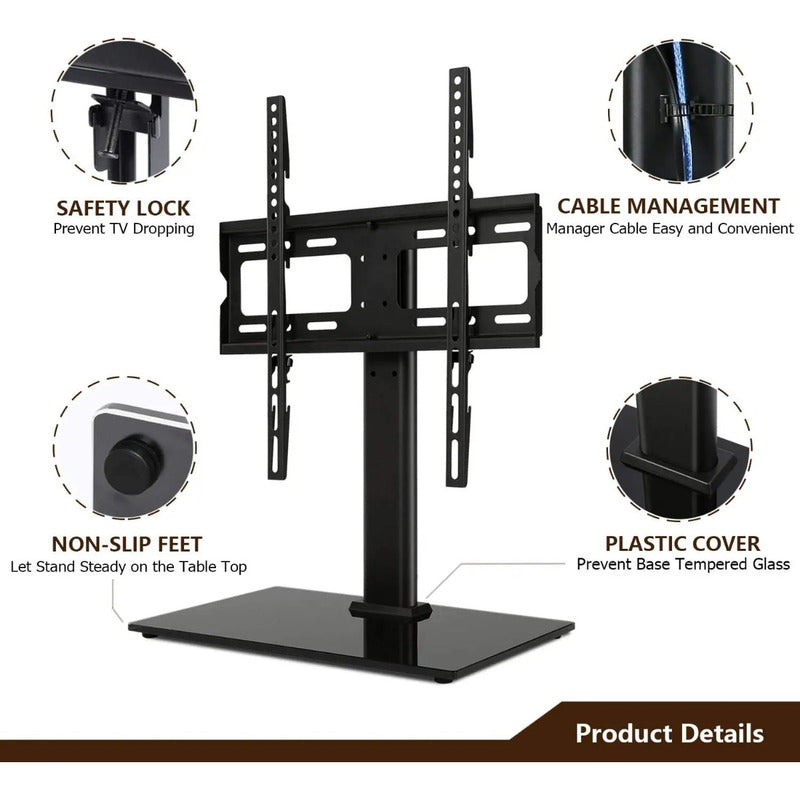 Soporte Tv Mesa Soporte Pedestal Tv  Base Tv Smart 37 - 55