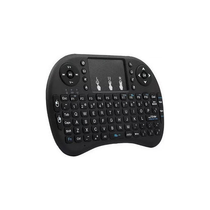 Mini Teclado Inalámbrico Con Luz Touchpad Smart Tv Pc 3006