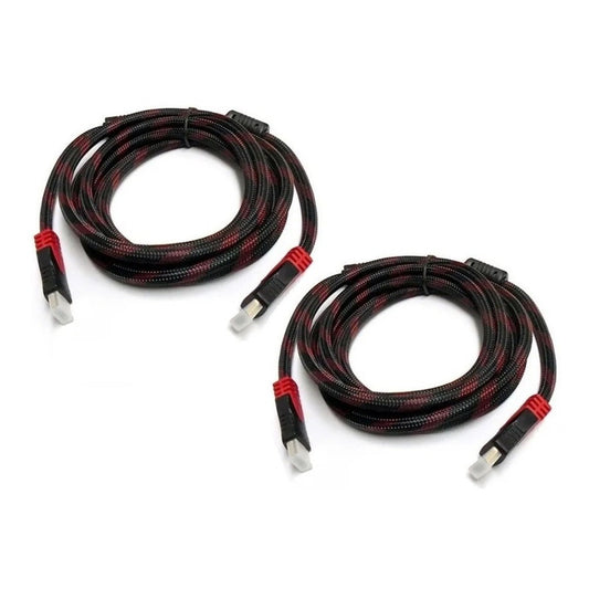 Pack X2 Cable Hdmi 2.0 Cables Hdmi 2.0 Cables Hdmi Hd 1,5mts