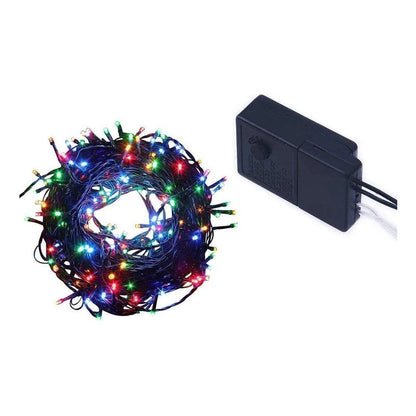 Pack X2 Luces Led Navidad Guirnalda Arbol Navidad 200led 13m