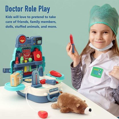 Set Doctora Juguetes De Doctor Mochila Juego De Doctor Niños