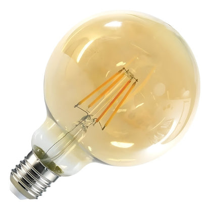 Ampolletas Vintage Ampolleta Led E27 Filamento Globo 4w G80