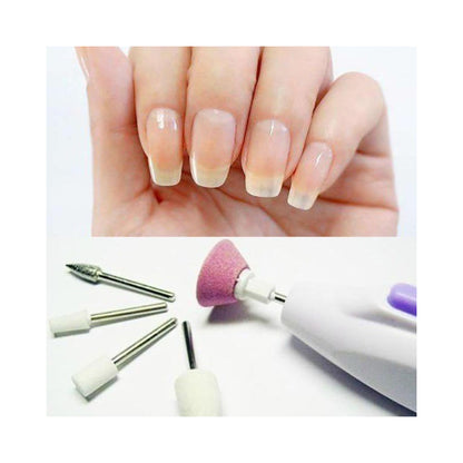 Set Manicure Profesional 5 Pzas Secador De Uñas Manicure Uña