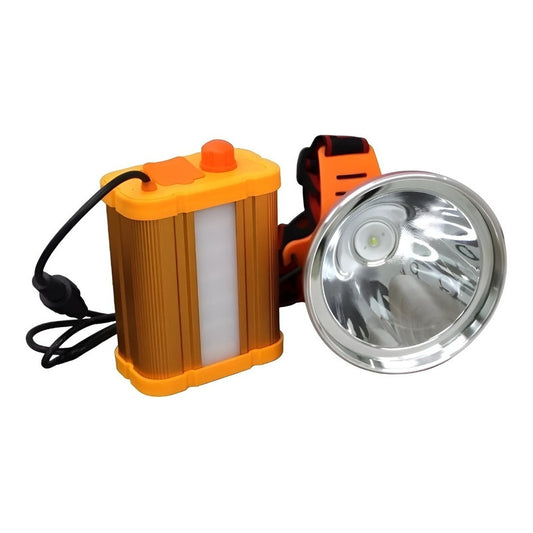 Linterna Cabeza Recargable Led Linterna Para Casco Caza 300w