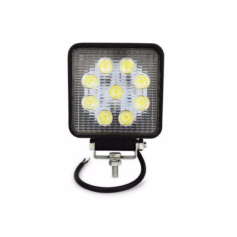 Pack X2 Focos Led Para Autos 27w Neblinero Barra Led 4x4