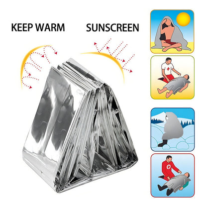 Manta Termica Emergencia Supervivencia Camping 130x210cm